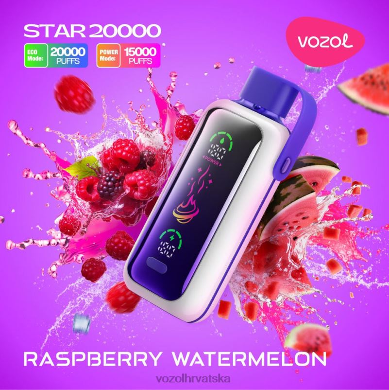 VOZOL STAR 20000 malina lubenica 2X6DV19 | Vozol Vape Amazon