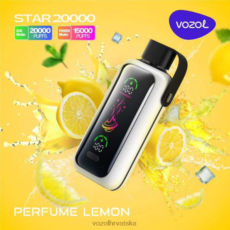 VOZOL STAR 20000 parfem limun 2X6DV17 | Vozol Nikotin