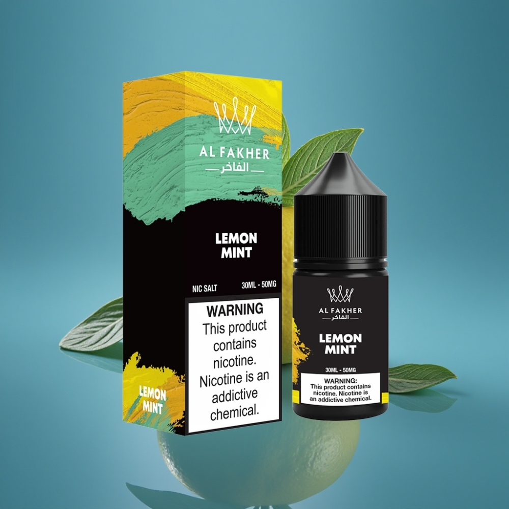 AL Fakher Nicotine Salt E-Liquid 30ml Limun Metvica 50MG za Pod Kitove
