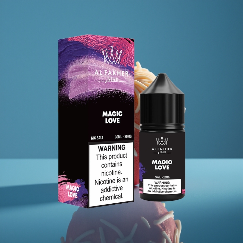 AL Fakher Nicotine Salt E-Liquid Čarobna Ljubav 30ml Pod & Pen 20mg