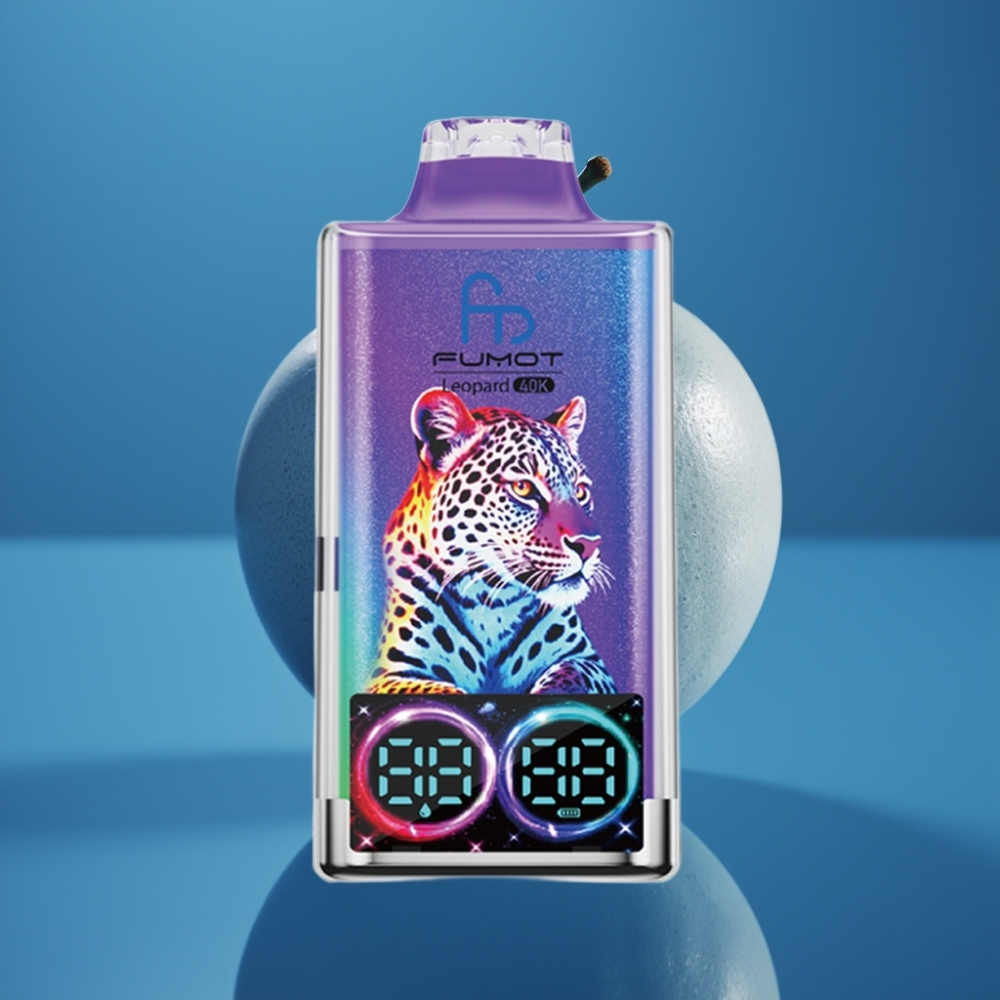 Fumot Leopard 40K Puffs Dual Mesh 700mAh Digital Display Mr Plavi