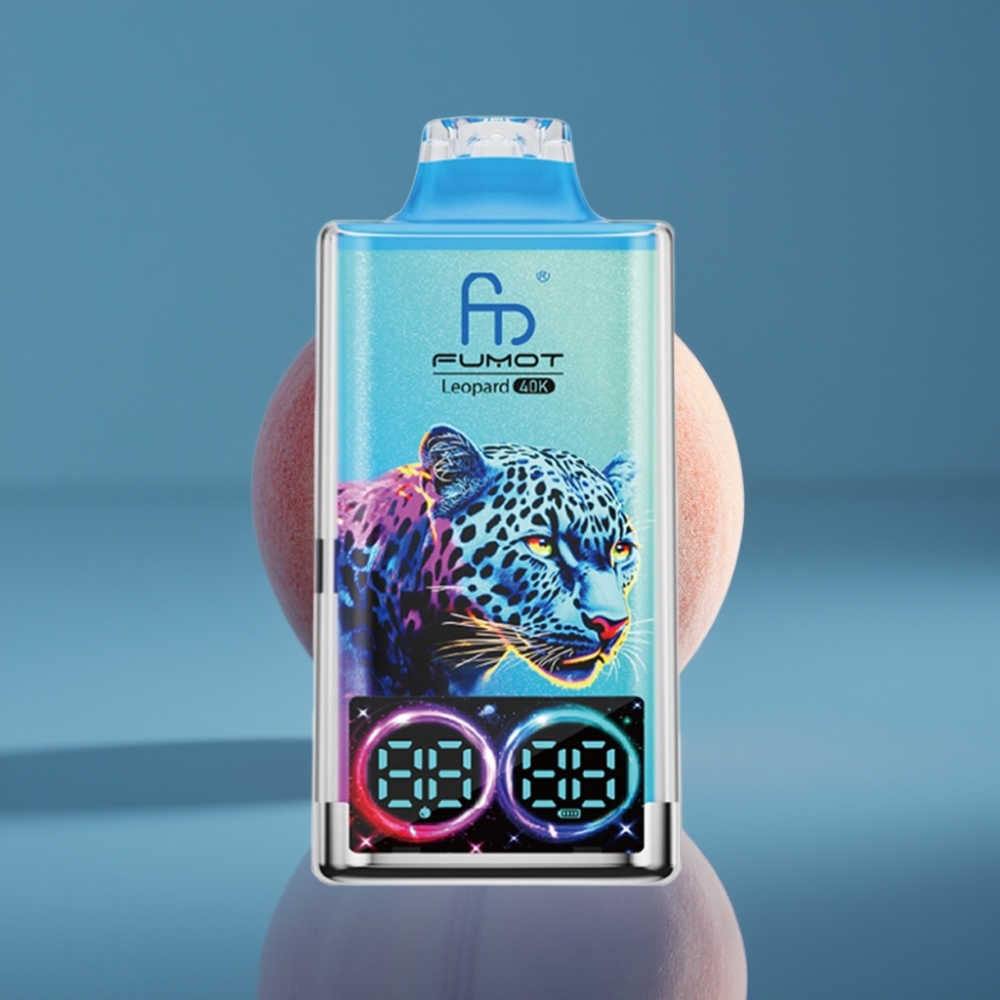 Fumot Leopard 40K Puffs Dual Mesh Brestika Jagoda 700mAh Type-C