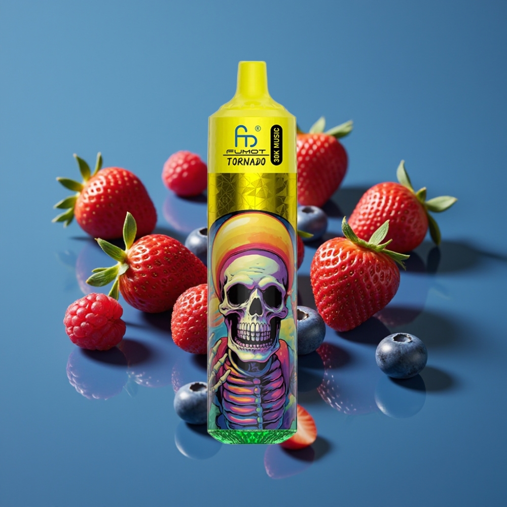 Fumot RandM Tornado 30000 Puffs 30mL Jagoda Borovnica Malina