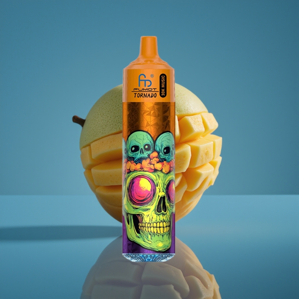Fumot RandM Tornado 30000 Puffs 30mL Trostruki Mango 5% 1.0 Ohm Mesh