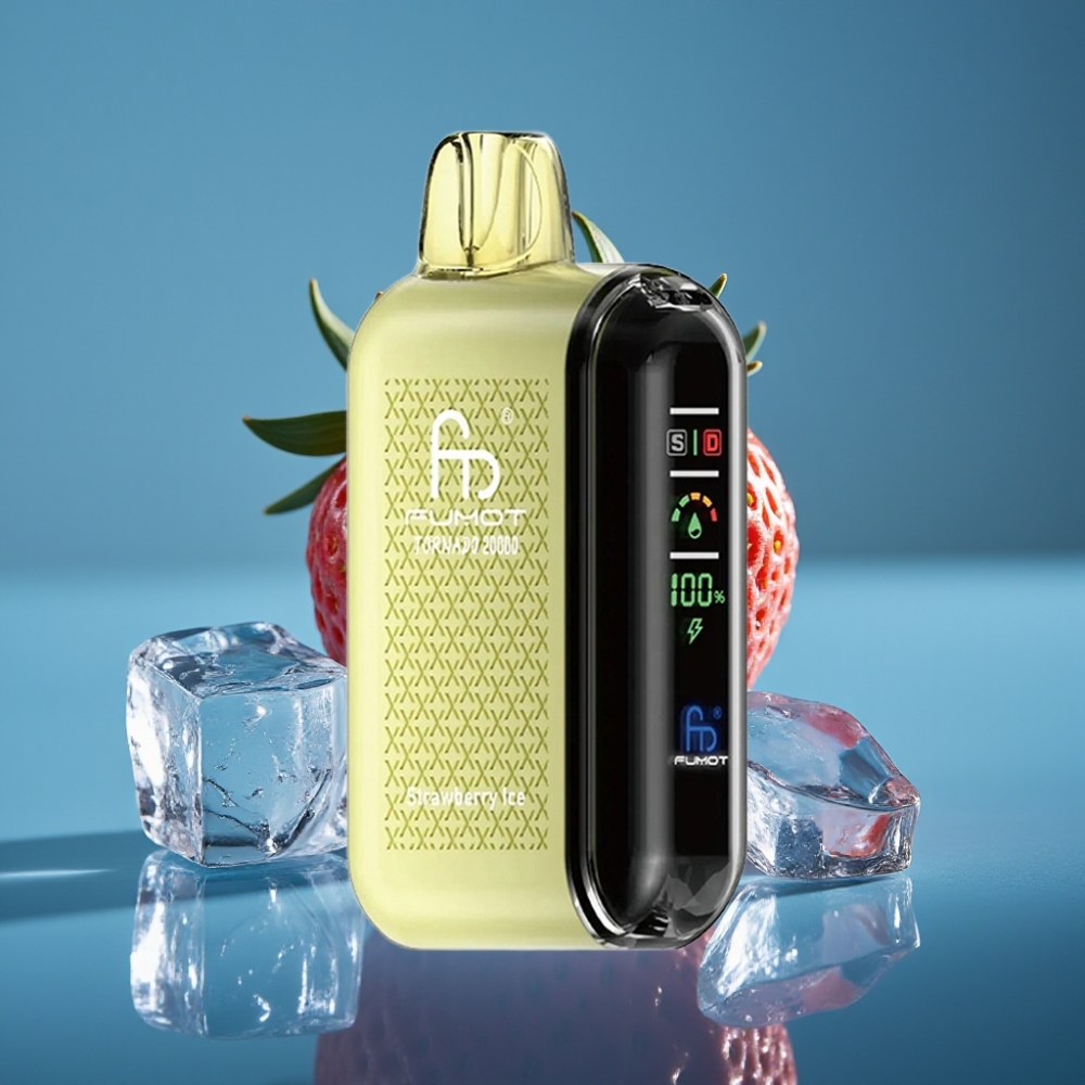 Fumot Tornado 20000 Puffs Dual Mesh Coil Jagoda Led 20ml