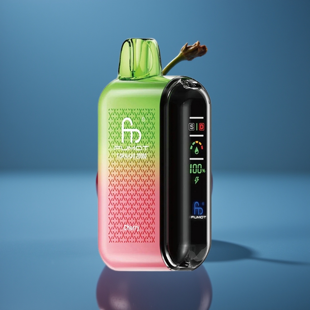 Fumot Tornado 20000 Puffs Dual Mesh Trešnja 20ml Smart Display