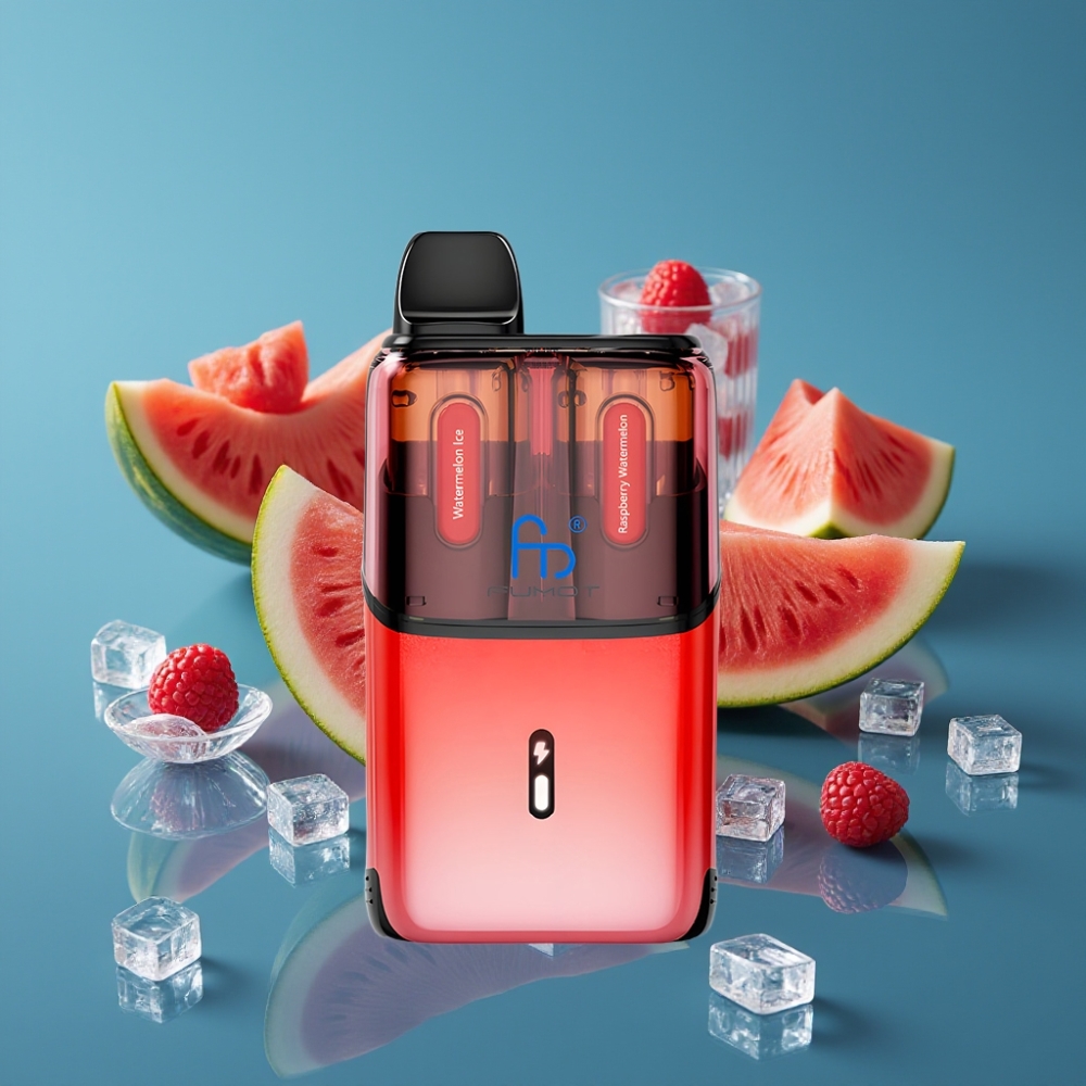 Fumot Ultra T32000 Disposable Vape 32000 pufova 24ml Ledena Lubenica-Malina USB-C