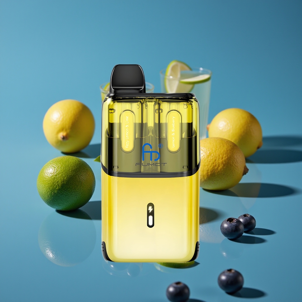 Fumot Ultra T32000 Disposable Vape Gazirana Limeta i Limun & Borovnica – 32000 Puffova, 800mAh, Type-C