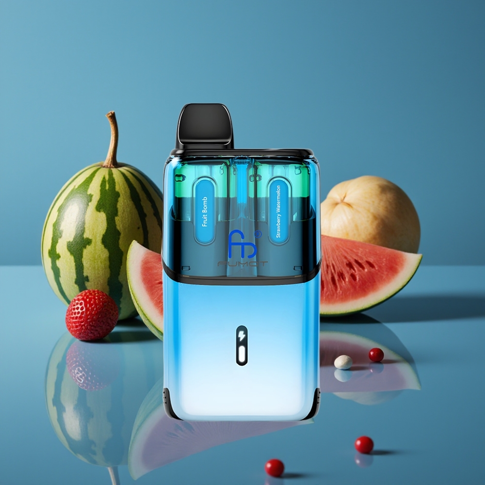 Fumot Ultra T32000 Disposable Vape – Voćna Bomba (Jagoda-Lubenica) – 24ml, 800mAh, Type-C