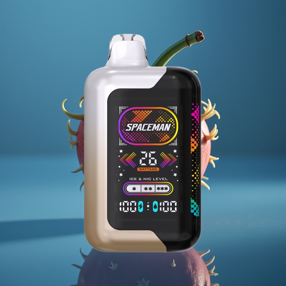 Spaceman SP40000 Zero Nikotin Disposable 20ml 40000 Puffova Dual Mesh Coil Tip-C Punjenje