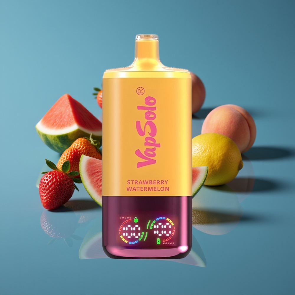VapSolo Triple 30000 Puffs Jagoda Lubenica & Limun Breskva Disposable Vape