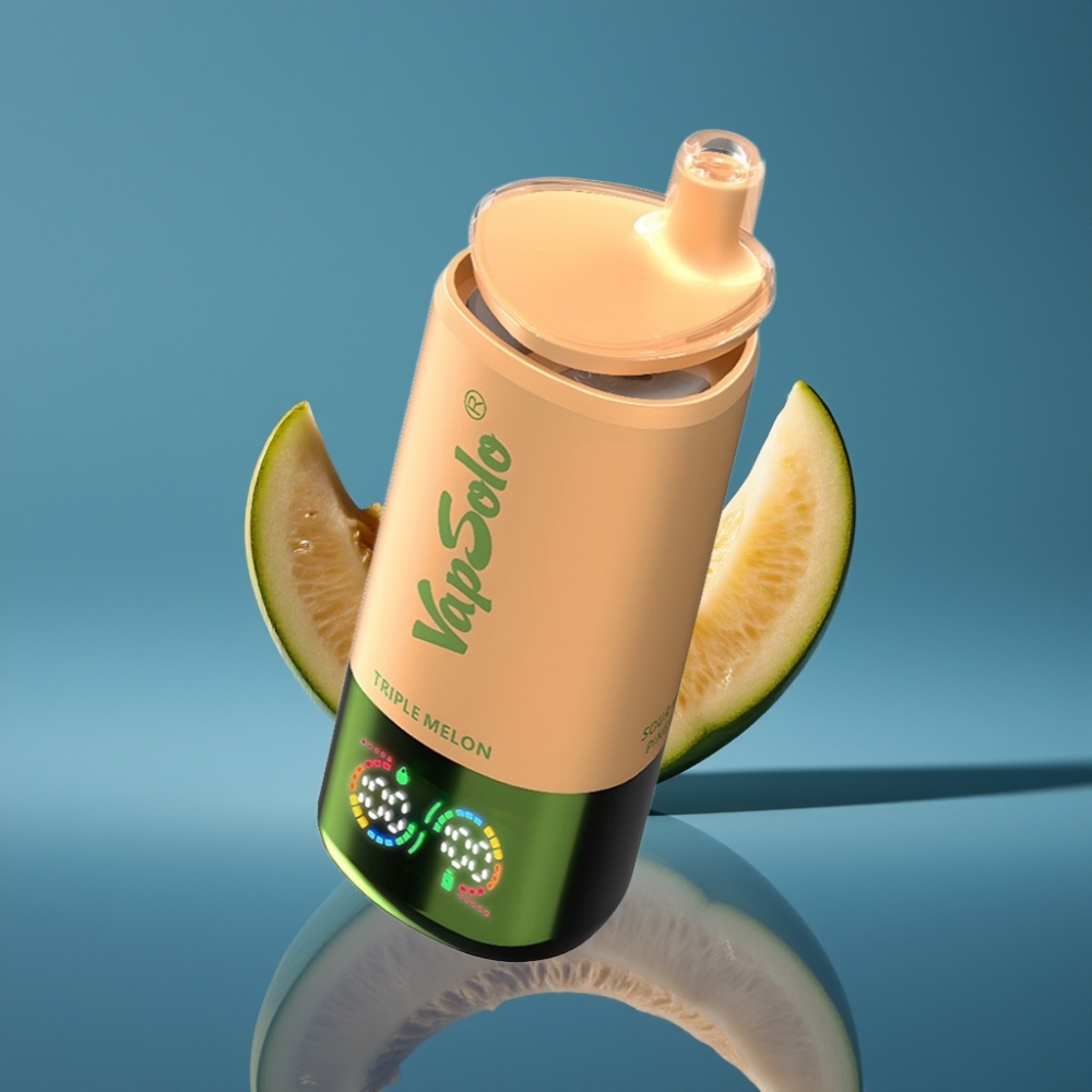 VapSolo Triple 30000 Puffs Trostruka Dinja 40ml Tip-C